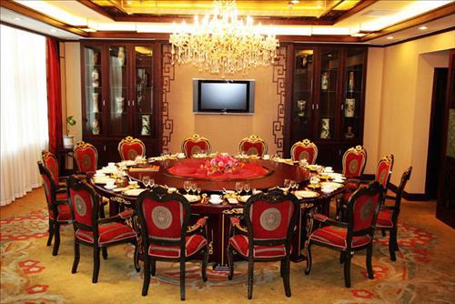 Wanguo Mingyuan Business Hotel Юлинь Ресторан фото
